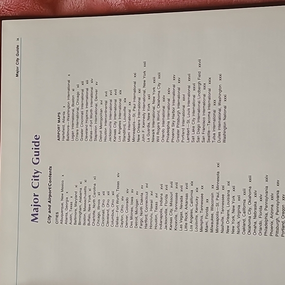 Vintage RAND McNALLY BUSINESS TRAVLER'S ROAD ATLAS 1985 - Picture 8 of 11